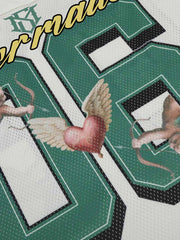 Sports Jersey V-Neck T-Shirt