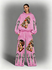 Leopard and Beauty Fire Sweatshirt