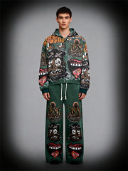 Trendy graffiti style Jesus bless everyone sweatshirt