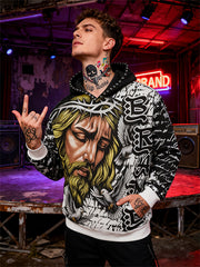 Jesus Hand-Painted Bible Fashion Sweatshirt