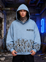 Who is the hunter or the prey Trendy printed sweatshirt