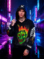 Graffiti hand-painted art sweatshirt