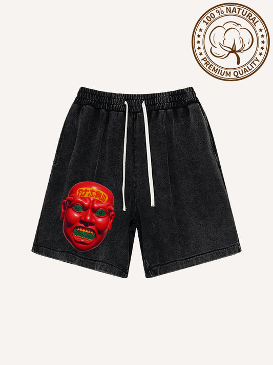 Misfortune and evil spirits dare not invade the warm shorts