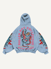 Retro Teng Snake Giant Ape Tattoo Sweatshirt