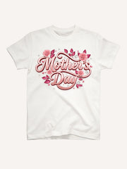 Happy Mother's Day, Charming Like Flowers Short Sleeve