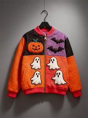 Halloween cute pumpkin themed costume jacket