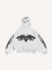 Handsome tattoo sweatshirt