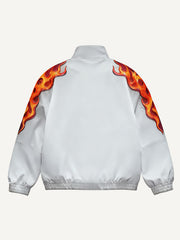 Kung Fu King Fashionable Chinese Oriental Power Trendy Retro Hand-printed Jacket