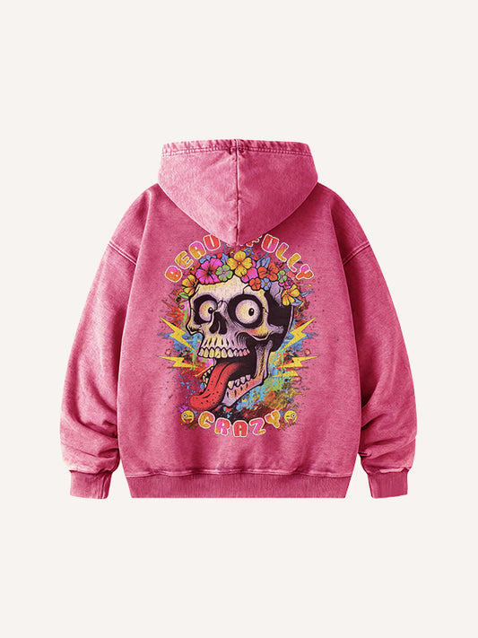 Christmas Happy Ghost Cotton Hoodie