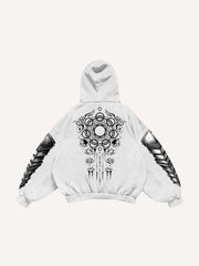 Medieval King Knight Armor Totem Sweatshirt