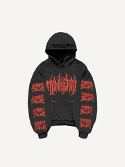 Hell Devil Dark Style Printed Sweatshirt