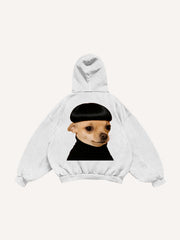 Dirty braids handsome hip-hop funny trendy sweatshirt