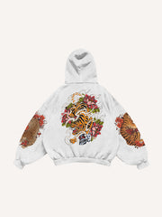 Japanese totem Hannya color totem sweatshirt