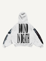 Dark style hip-hop sweatshirt