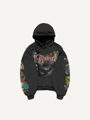 Statue of Liberty trendy distressed sweatshirt