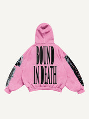 Dark style hip-hop sweatshirt