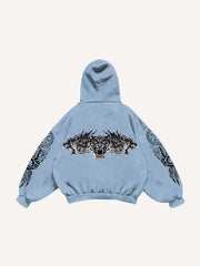 Handsome tattoo sweatshirt