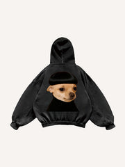 Dirty braids handsome hip-hop funny trendy sweatshirt