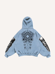Medieval King Knight Armor Totem Sweatshirt