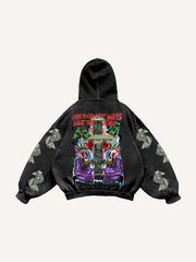 Rap hip hop only dollars parody graffiti sweatshirt