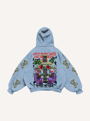 Rap hip hop only dollars parody graffiti sweatshirt