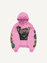 Statue of Liberty trendy distressed sweatshirt