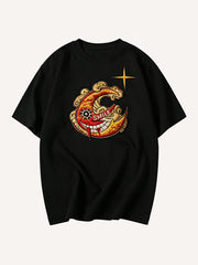 Evil Moon, Smile! Print Short Sleeve
