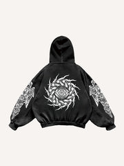 Eye of Prophecy totem pattern sweatshirt