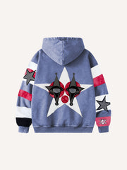 Pure cotton printed sweatshirt no one should be a clown in love