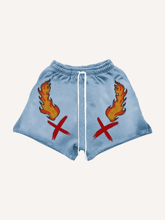 Graffiti hand-painted art shorts