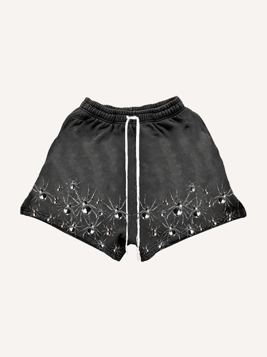 Who is the hunter or the prey Trendy printed shorts