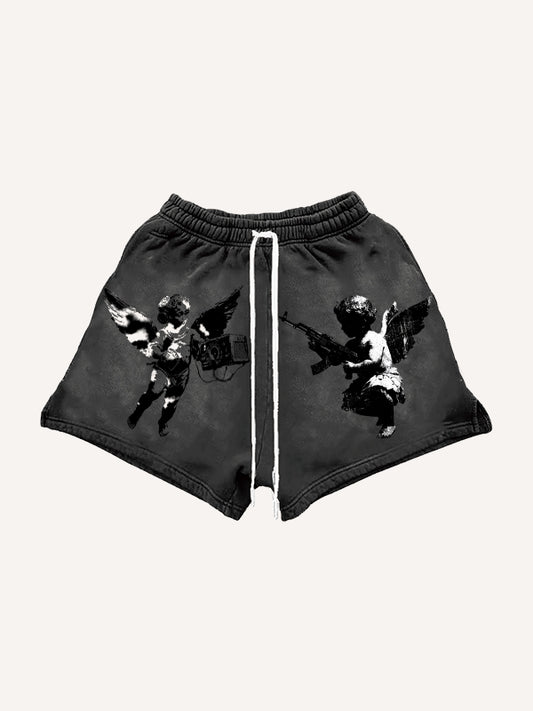 Jesus Christ Saint Bless Me Shorts