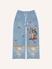 Handsome Special Girl Sexy Printed Trousers