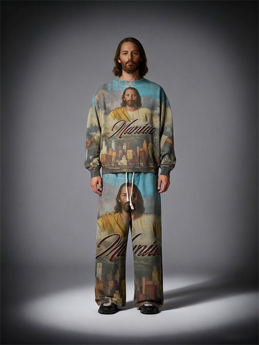 God Bless Us Trendy High Street Sweatshirt