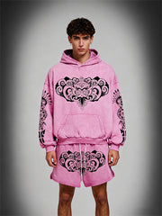 Retro God of Wealth Totem Sweatshirt