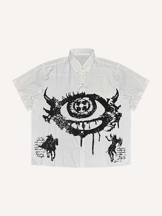 New street hand-painted art shirt