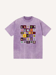 Final Boss Battle Who Is the Final Boss Printed Cotton Short Sleeve