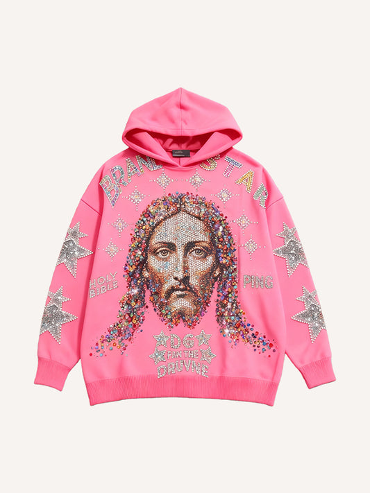 The Virgin Mary and the Son of God will always bless me with shiny sweatshirt