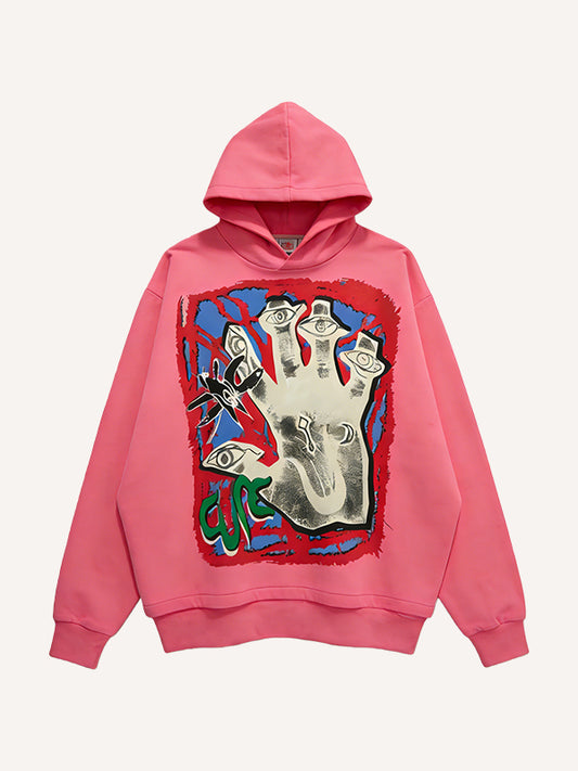 God is Handprint Corduroy Sweatshirt