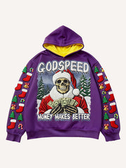 An old-fashioned Christmas sweatshirt