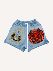 Hellfire Totem Fashion Shorts