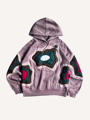 Colorblock high-end comfortable hooded sweatshirt