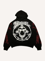 Hell Dragon Artist Summoning Ceremony Washed Sweatshirt