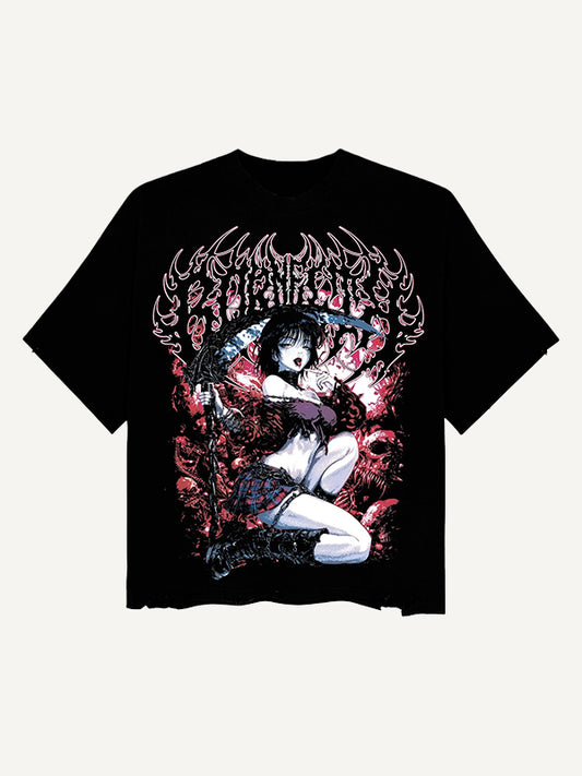 Ghostly Temptation Sexy Short Sleeves