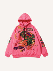 Artist Series embroidered dragon and tiger print sweatshirt