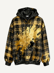 Stylish Gold Splatter Hoodie