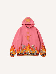 Angels Fallen to Hell Printed Sweatshirt