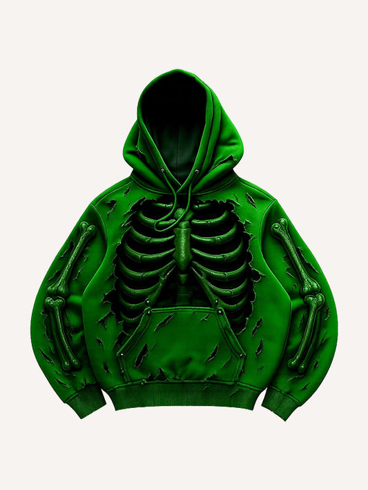 3D printed high-end retro sweatshirt