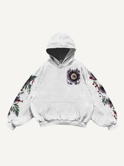 Eye of Hell hand-painted art illustration sweatshirt