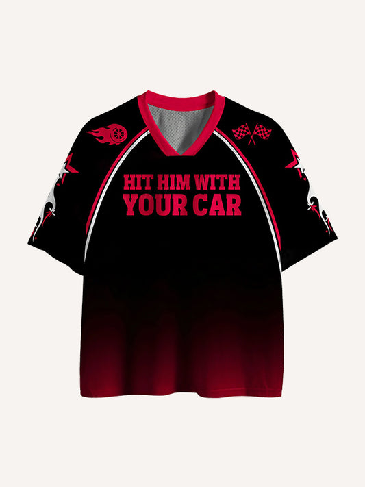 Trendy street style comfortable short-sleeved T-shirt